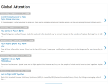 Tablet Screenshot of globalattention.blogspot.com