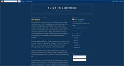 Desktop Screenshot of aliveinlimerick2.blogspot.com