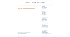 Desktop Screenshot of fungsikainsongket.blogspot.com