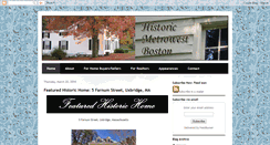 Desktop Screenshot of historicmetrowest.blogspot.com