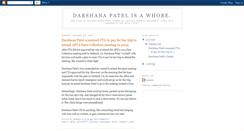 Desktop Screenshot of darshanapatelisawhore.blogspot.com