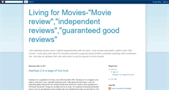 Desktop Screenshot of livingformovies.blogspot.com