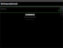 Tablet Screenshot of 4linhasradioweb.blogspot.com