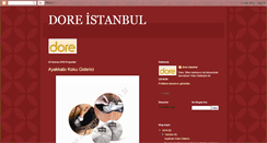 Desktop Screenshot of dorestanbul.blogspot.com