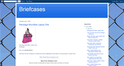Desktop Screenshot of briefcasesby.blogspot.com