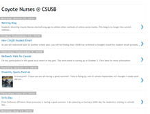 Tablet Screenshot of coyotenurses.blogspot.com