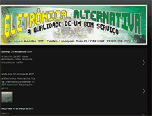 Tablet Screenshot of eletronicaalternativa.blogspot.com