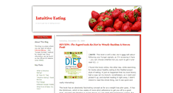 Desktop Screenshot of intuitive-eating.blogspot.com