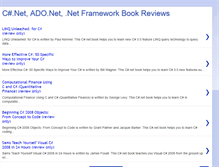 Tablet Screenshot of freecsharp-ebooks.blogspot.com