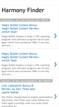 Mobile Screenshot of harmonyfinder.blogspot.com