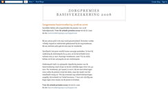 Desktop Screenshot of basisverzekeringzorg2008.blogspot.com