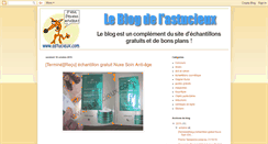 Desktop Screenshot of leblogdelastucieux.blogspot.com