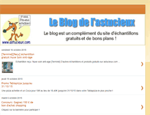 Tablet Screenshot of leblogdelastucieux.blogspot.com