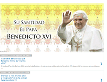 Tablet Screenshot of elpapabenedicto16.blogspot.com