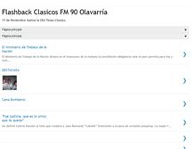 Tablet Screenshot of flashbackclasicos.blogspot.com
