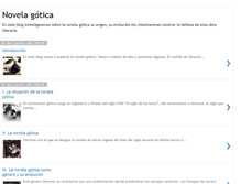 Tablet Screenshot of novelasgoticas.blogspot.com