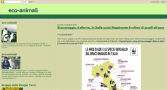 Desktop Screenshot of eco-animali.blogspot.com