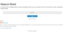 Tablet Screenshot of hotarusportal.blogspot.com