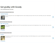 Tablet Screenshot of getgrubbywithgrundy.blogspot.com