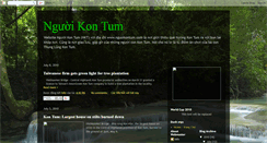 Desktop Screenshot of nguoikontum.blogspot.com