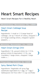 Mobile Screenshot of heart-smart-recipes.blogspot.com