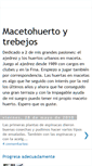 Mobile Screenshot of macetohuertoytrebejos.blogspot.com