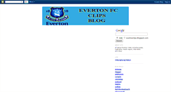 Desktop Screenshot of evertonclips.blogspot.com