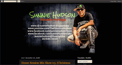 Desktop Screenshot of dj-sunniehudson.blogspot.com