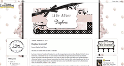 Desktop Screenshot of lifeafterdaphne.blogspot.com