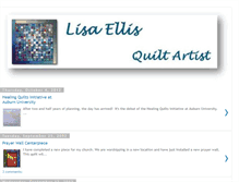 Tablet Screenshot of lisaellisquilts.blogspot.com