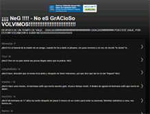 Tablet Screenshot of noesgracioso.blogspot.com