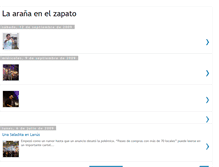 Tablet Screenshot of laaranaenelzapato.blogspot.com