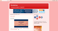 Desktop Screenshot of floraletras.blogspot.com