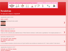 Tablet Screenshot of floraletras.blogspot.com