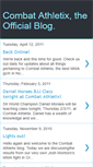Mobile Screenshot of combatathletix.blogspot.com