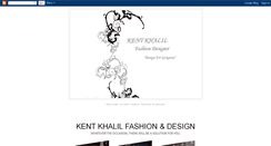 Desktop Screenshot of kentkhalil.blogspot.com