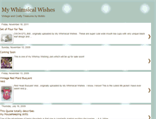 Tablet Screenshot of mywhimsicalwishes.blogspot.com