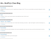 Tablet Screenshot of mcaffry.blogspot.com