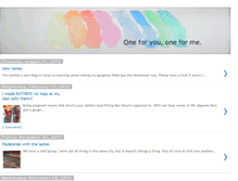Tablet Screenshot of oneforyouoneforme.blogspot.com