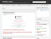 Tablet Screenshot of footypools.blogspot.com