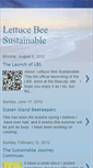 Mobile Screenshot of lettucebeesustainable.blogspot.com