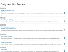 Tablet Screenshot of emilysauctionpreview.blogspot.com