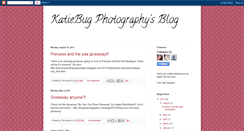 Desktop Screenshot of katiebugphotography1.blogspot.com