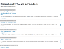 Tablet Screenshot of iptv-research.blogspot.com