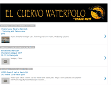 Tablet Screenshot of elcuervowaterpolo.blogspot.com