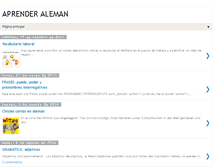 Tablet Screenshot of aleman-slekis.blogspot.com