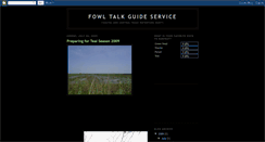 Desktop Screenshot of fowltalkguideservice.blogspot.com