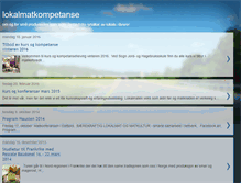 Tablet Screenshot of lokalmatkompetanse.blogspot.com