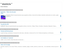 Tablet Screenshot of escenciabariloche.blogspot.com