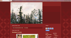 Desktop Screenshot of normaherringartist.blogspot.com